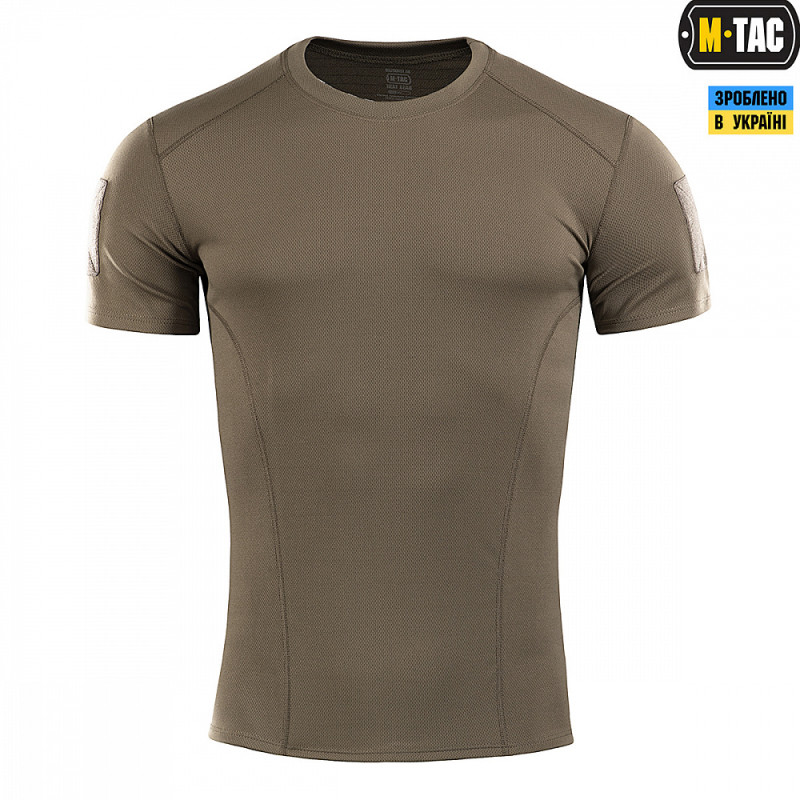 M-Tac футболка потовідвідна Athletic Velcro олива