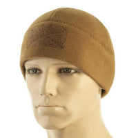 M-TAC ШАПКА WATCH CAP ELITE ФЛІС (320Г/М2) З ЛИПУЧКОЮ COYOTE BROWN