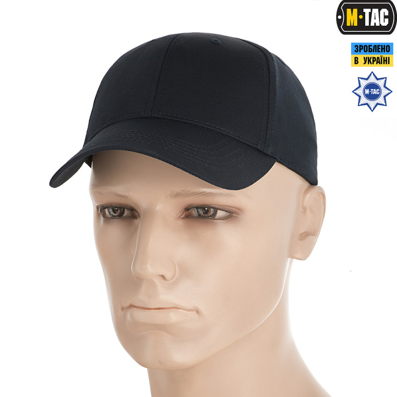 M-Tac Бейсболка Elite Flex рип-стоп Dark Navy Blue