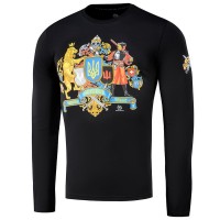 M-Tac футболка Україна понад усе! довгий рукав чорна