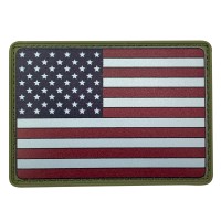 Мілітарка™ шеврон прапор USA ПВХ