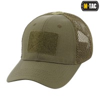 M-TAC БЕЙСБОЛКА З ЛИПУЧКОЮ І СІТКОЮ FLEX РИП-СТОП DARK OLIVE