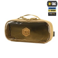 M-TAC ОРГАНАЙЗЕР УТИЛІТАРНИЙ ПРОЗОРИЙ ELITE MEDIUM GEN.II КОЙОТ