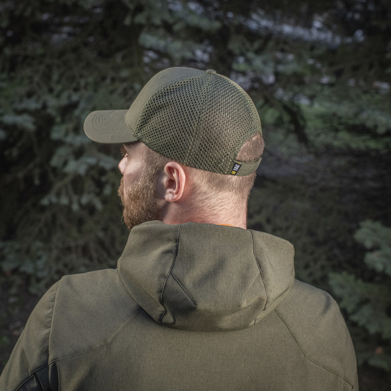 M-Tac бейсболка з сіткою Flex ріп-стоп Army Olive