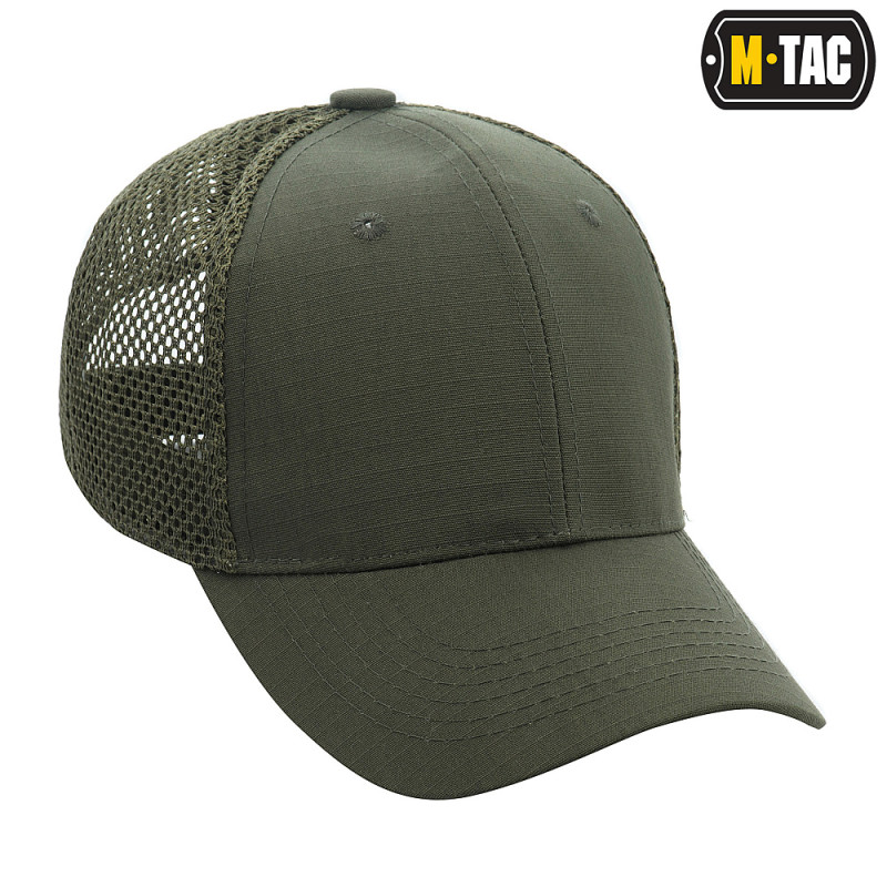 M-Tac бейсболка з сіткою Flex ріп-стоп Army Olive